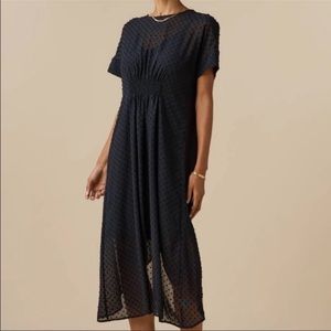 VETTA The Convertible Polka Dot Dress (without belt and slip)